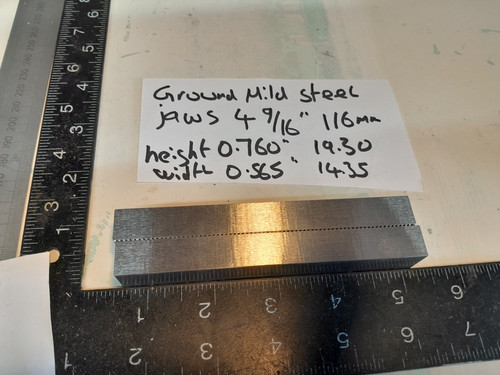 Replacement vice jaws - , ground