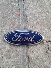 Ford OEM Blue & Chrome Oval