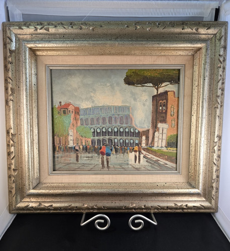 Vintage italian colosseum rome - vintage,