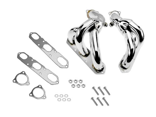 Exhaust manifold header for