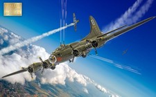 CORGI AVIATION B-17 FLYING FORTRESS 'ROYAL FLUSH' US 8TH AIR FORCE AA33322