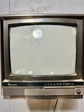 mitsubishi 14” Inch Portable Retro Gaming  CRT TV ct-153B