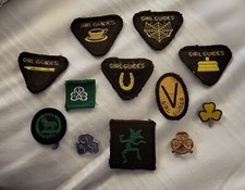 Collection Girl Guide badges