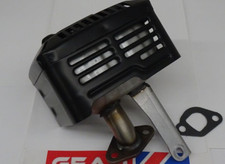 GENUINE HONDA GX160 / GX200 EXHAUST ASSEMBLY WITH SUPPORT + GASKET