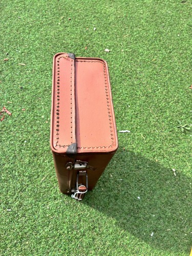 Vintage small brown leather - vintage,