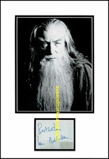 Ian mckellen signed - mckellen, autograph