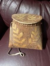 Vintage Fishing Creel Birch