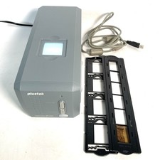 PLUSTEK OPTIC FILM 7200 35MM FILM SCANNER With Cables & Guide