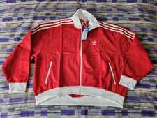 adidas originals adicolor track top Ladies Size S/M Red Rare Oversized BNWT NEW