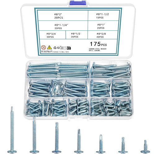 175 pcs self tapping screws - pcs,