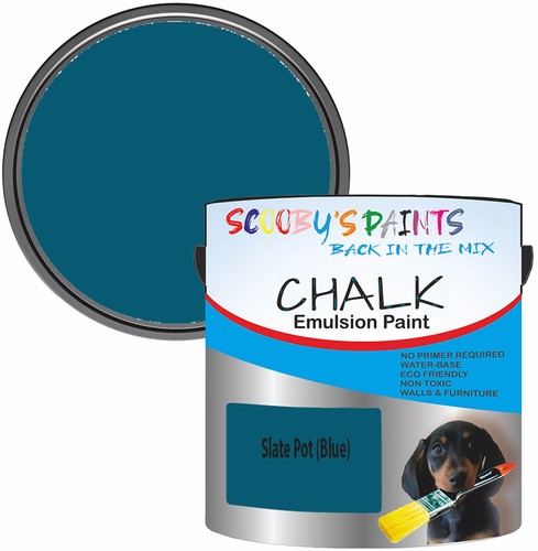 Slate pot chalk - slate,