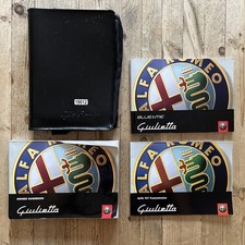 2010-2013 ALFA GUILIETTA OWNERS HANDBOOK MANUAL & WALLET 2011 Ref19012 DAMAGE