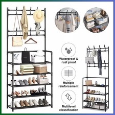 5 Tiers 8 Hooks Hat & Coat