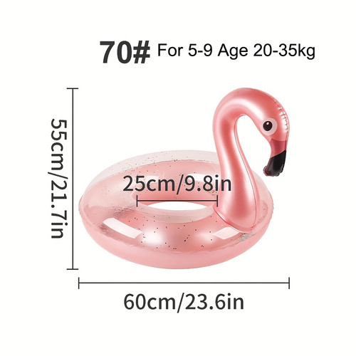 Flamingo inflatable pool - inflatable,