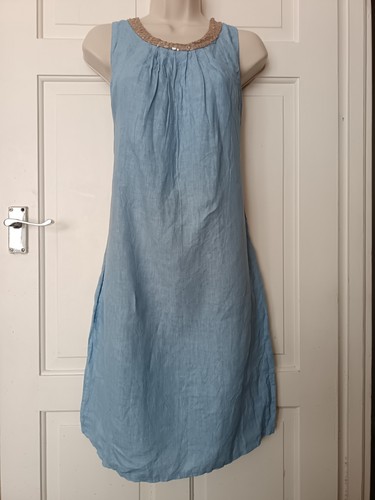 Luella light blue sleeveless - luella,
