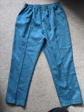 Ladies Turquoise Trousers Size