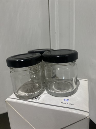 Small empty glass jars - small,