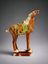 Vintage Chinese Sancai Glaze