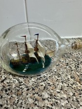 Vintage Rigged Ship in Dimple