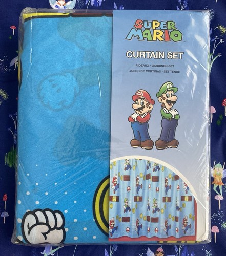 Super mario curtains x - mario,