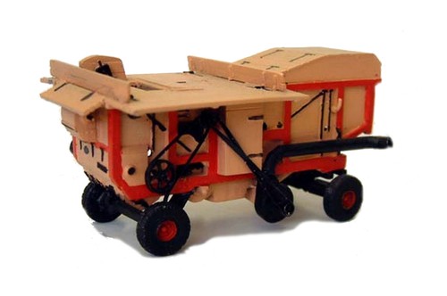 Garvie threshing machine 1930 - threshing,