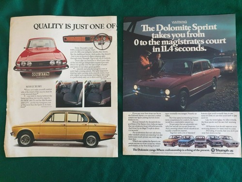 Triumph dolomite sprint - sprint, &
