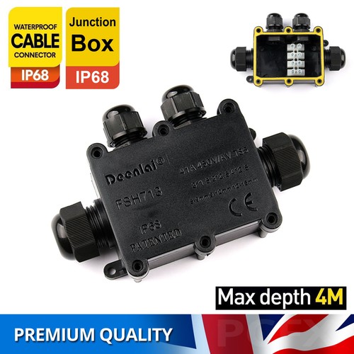 Waterproof junction box way - waterproof, 4