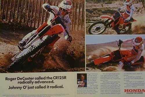 1982 honda cr125r 125 - honda, r