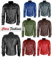 Mens Police Genuine Leather