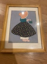 vintage Bonnet Girl patchwork