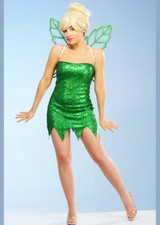 Womens Tinkerbell Style Green