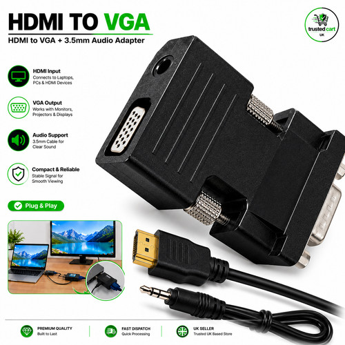 Hdmi vga adapter cable - hdmi,