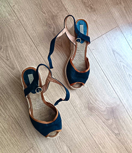 Jigsaw navy tan espadrille - navy,