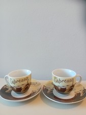 Espresso Cups And Saucers