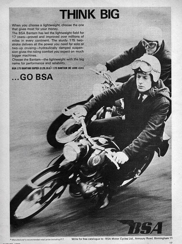 1965 bsa bantam super - bsa,