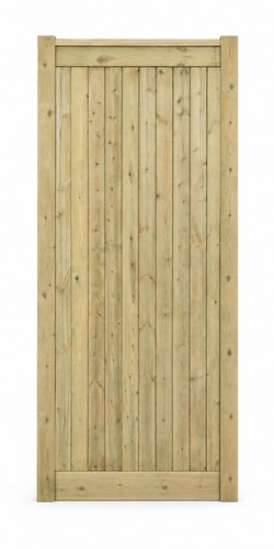 Wooden garden gate - wooden, 915