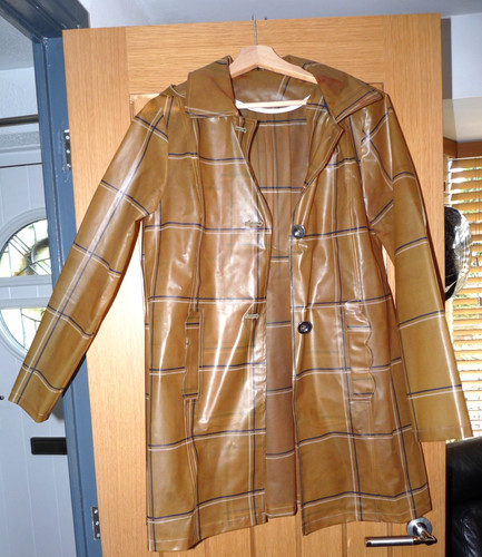 Shiny pvc tartan - shiny,