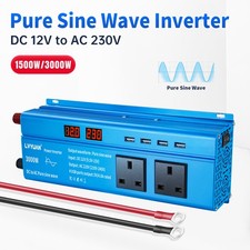 1500W 3000W Pure Sine Wave DC