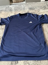 adidas Men's Blue T-Shirt XL