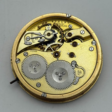 International Watch Co IWC Peerless 31457 Stauffer Pocket Watch Movement PARTS