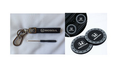 HONDA  Genuine Leather Keyring