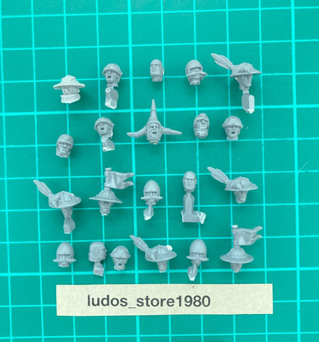 Bretonnia heads men - x, e