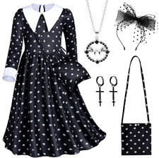 Kids Girls Wednesday ,Addams