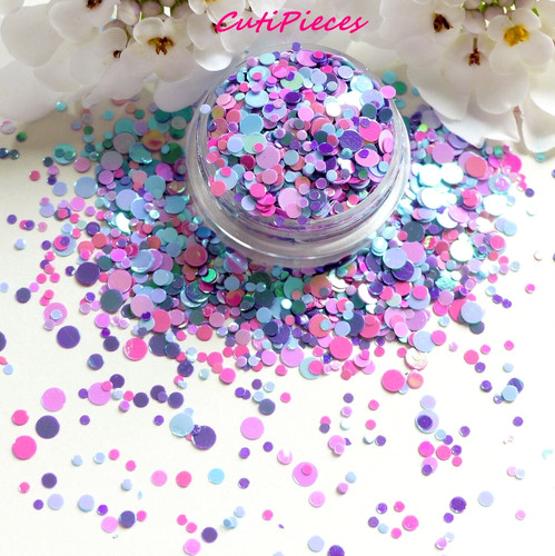 Nail art chunky carnival - art, *carnival*