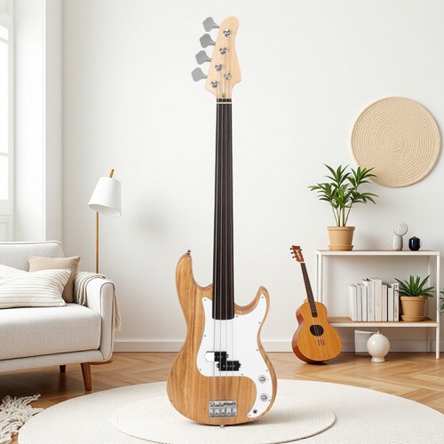 String style fretless - 4-string,