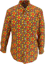Mens 70S Psychedelic Multi