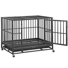 Heavy duty large dog cage - large,