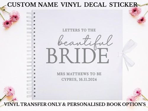 Wedding letters the bride - wedding,