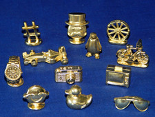 Monopoly Gold Metal Tokens Spares Movers Pieces - Please Choose:-