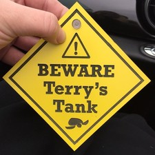 Personalised Pet tank